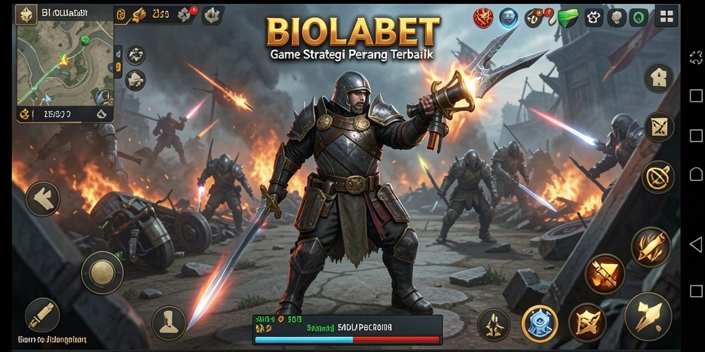 Tampilan menarik dari gameplay BIOLABET yang penuh strategi.