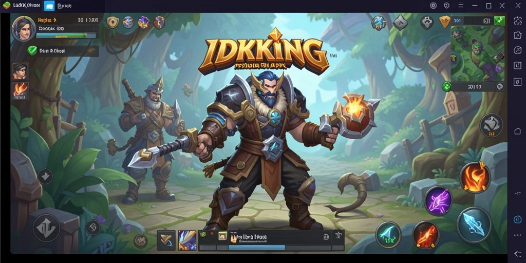 Tampilkan gameplay seru dan grafis menawan dari IDRKING.