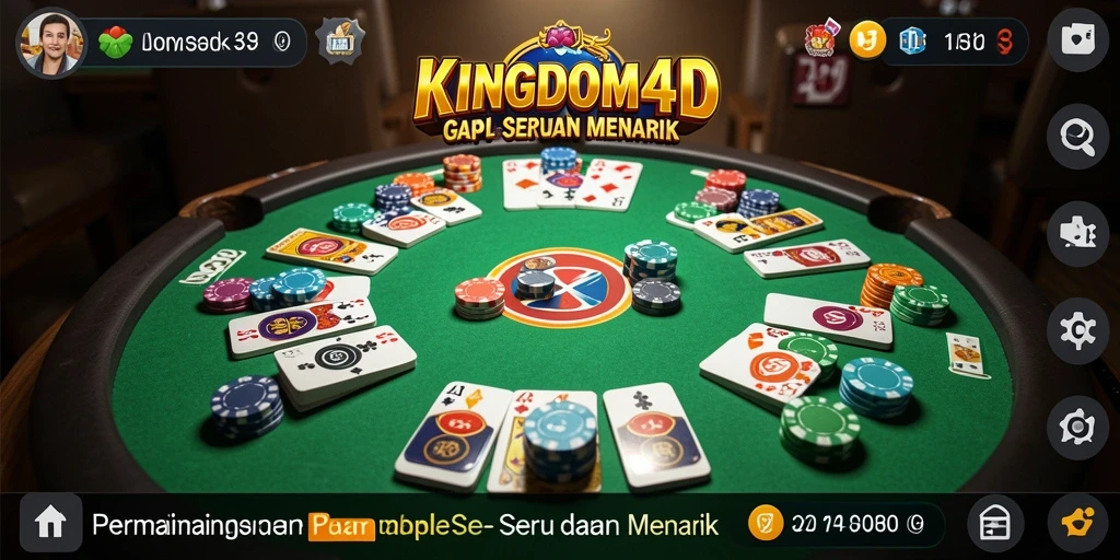 Tampilan gameplay KINGDOM4D yang seru dan interaktif.