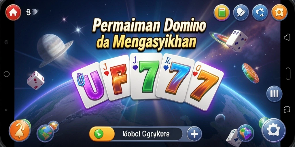 Tampilan gameplay menarik dari UFO777 dalam permainan Domino.
